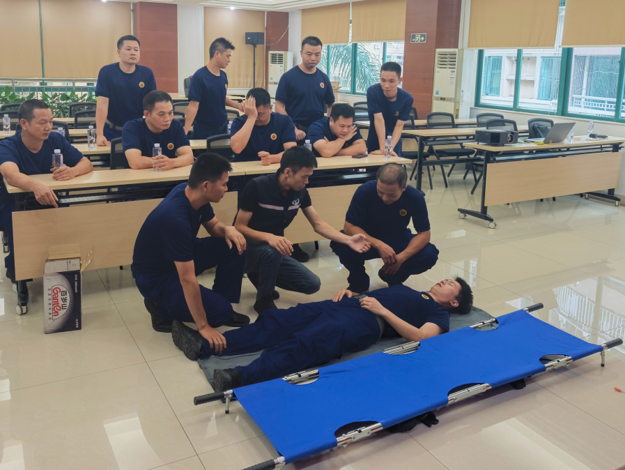 协助福田区应急管理协会开展培训及演练